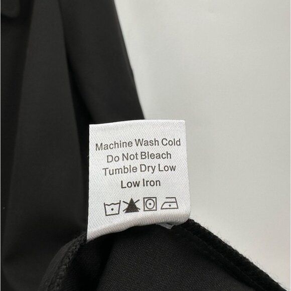 Tuckernuck Women's Black Scout Dress sz XS Collared Short Sleeve A-Line Mini - Picture 7 of 8